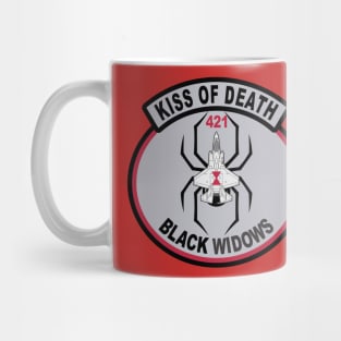 421st Fighter Squadron - Kiss of Death Mug